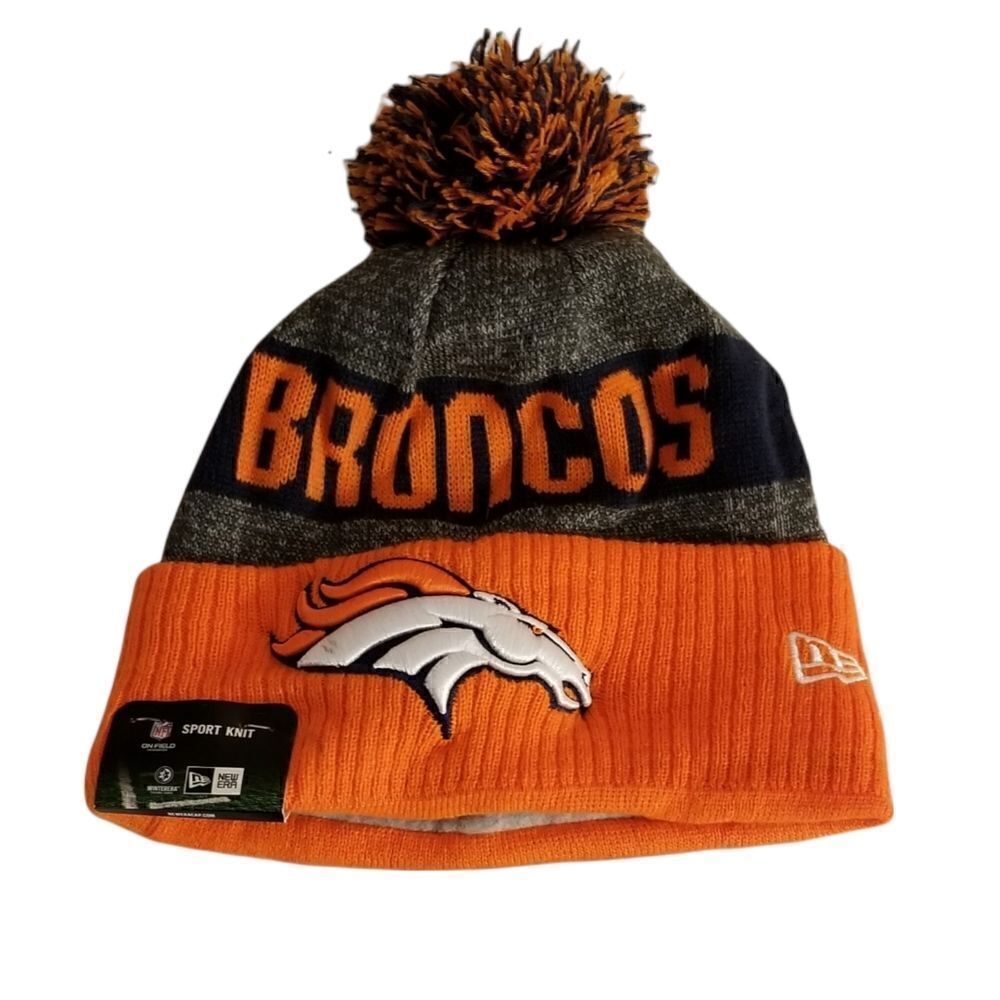 NWT NFL Broncos knit hat